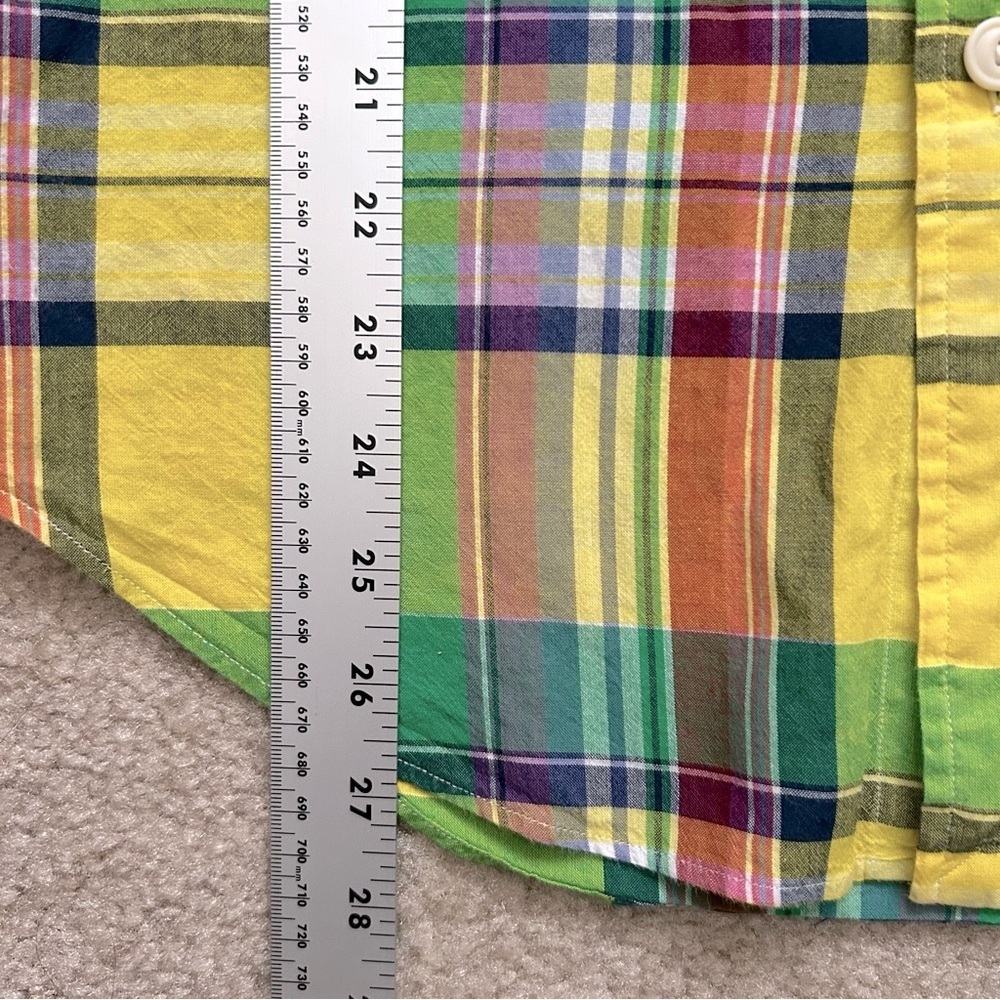 Polo Ralph Lauren Long Sleeve Button Down Multicolor Plaid Shirt - Picture 7 of 7